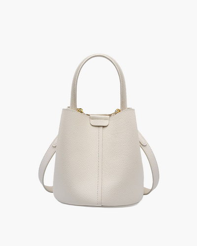 Morena Leather Bucket Bag