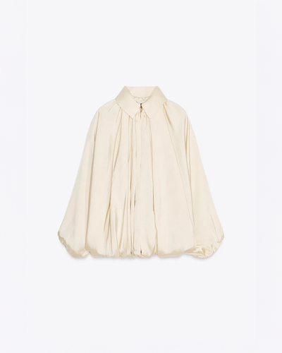 Velora Pleated Bomber