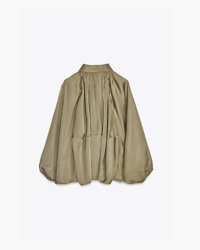 Velora Pleated Bomber
