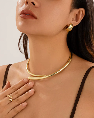 Chiara Metal Choker Chain