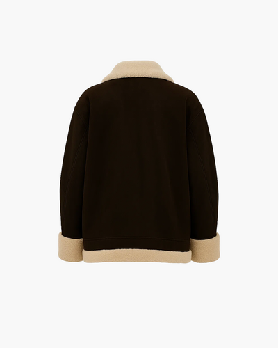 Luna Suede Shearling Jacket