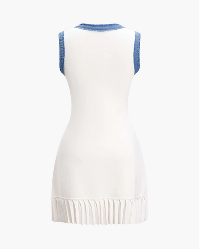 Riviera Knit Button Dress