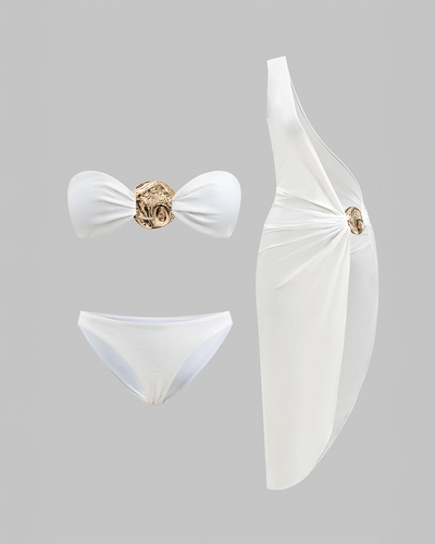 Raya Metallic Bikini Set