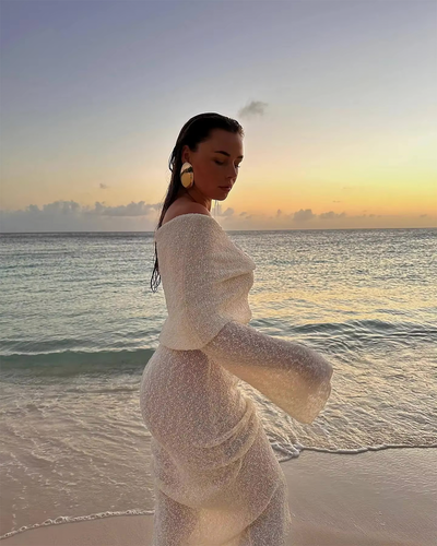 Valencia Off Shoulder Maxi Dress