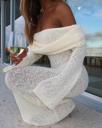 Valencia Off Shoulder Maxi Dress