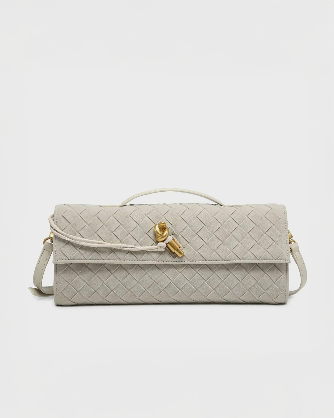 Amara Clutch Väska i Mocka