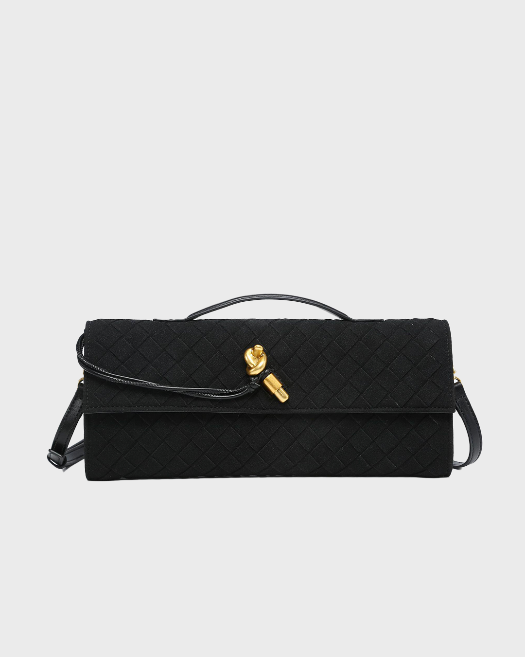 Amara Clutch Väska i Mocka