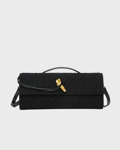 Amara Clutch Väska i Mocka