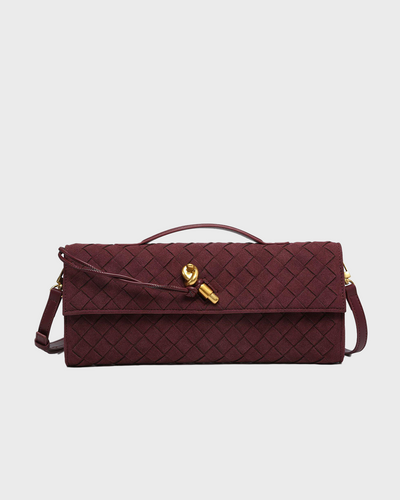 Amara Clutch Väska i Mocka