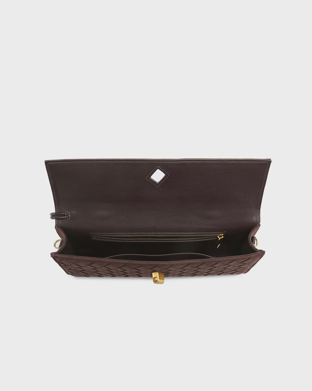 Amara Clutch Väska i Mocka