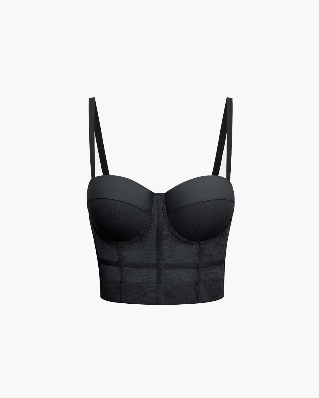 Lina - Mesh Underwire Bustier Top