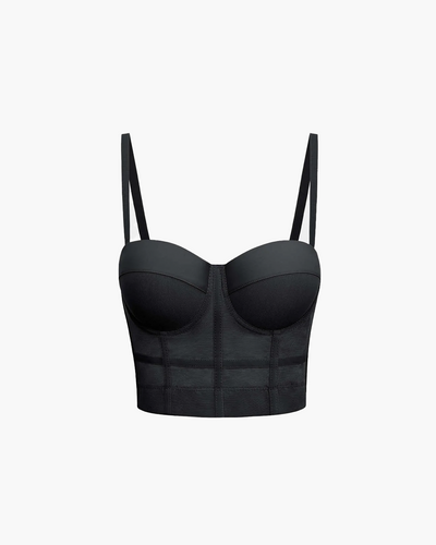 Lina - Mesh Underwire Bustier Top
