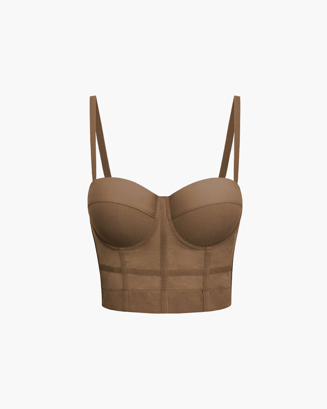 Lina - Mesh Underwire Bustier Top