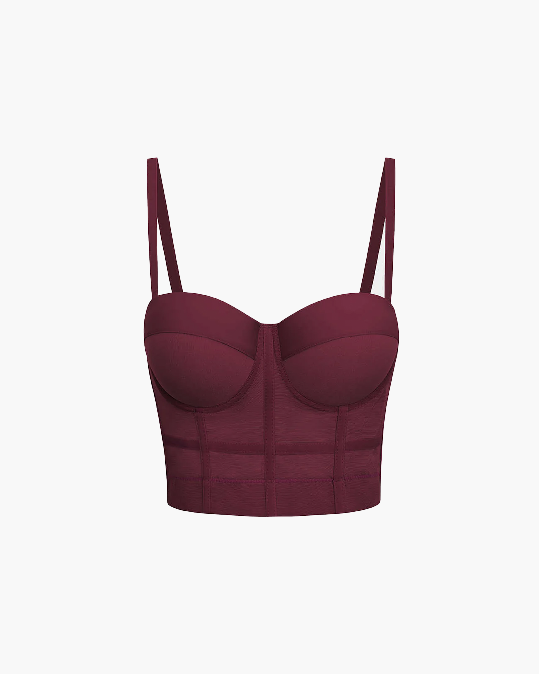 Lina - Mesh Underwire Bustier Top