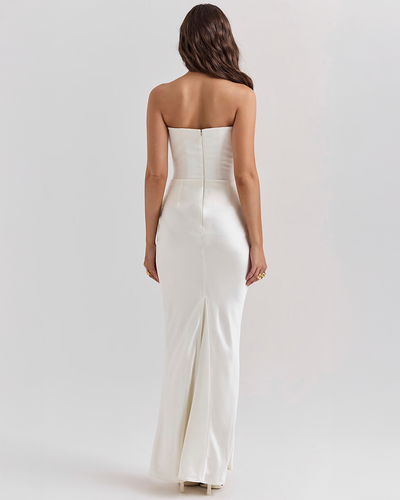 Scarlet Embrace Maxi Dress