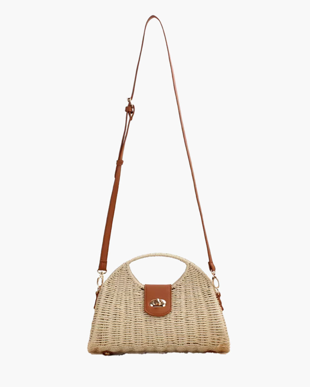 Boho Straw Carryall