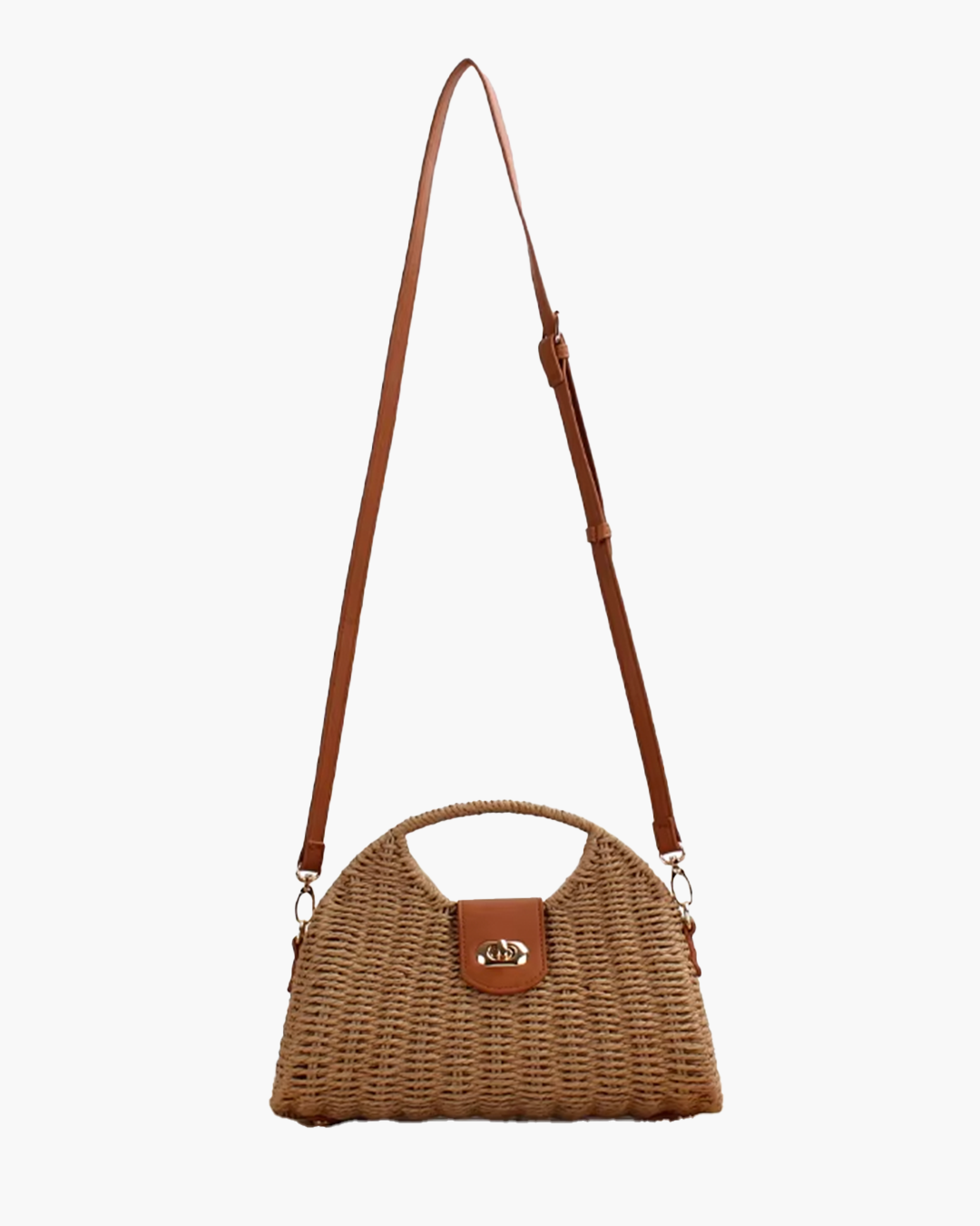 Boho Straw Carryall