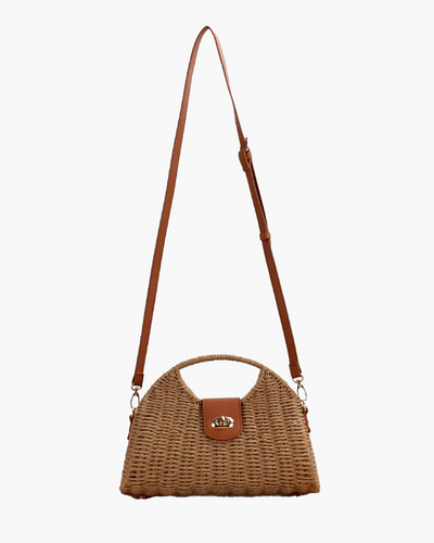 Boho Straw Carryall