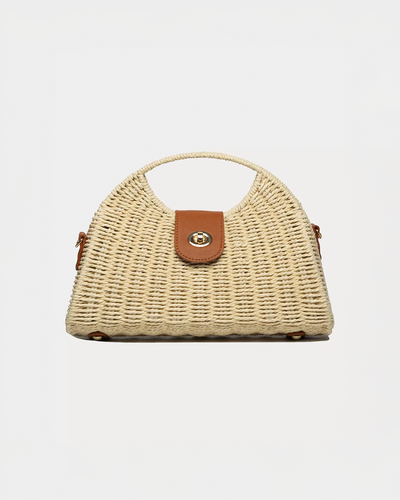Boho Straw Carryall
