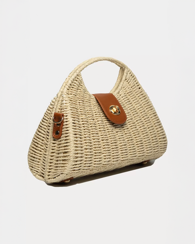 Boho Straw Carryall
