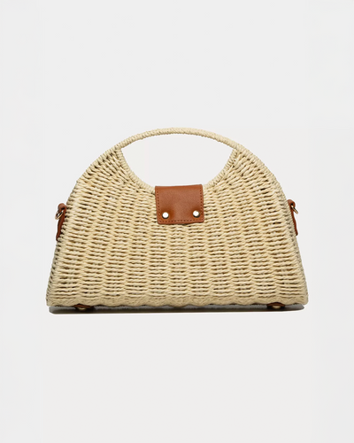 Boho Straw Carryall