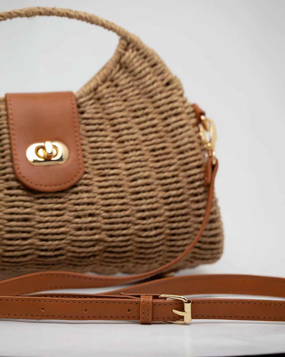 Boho Straw Carryall