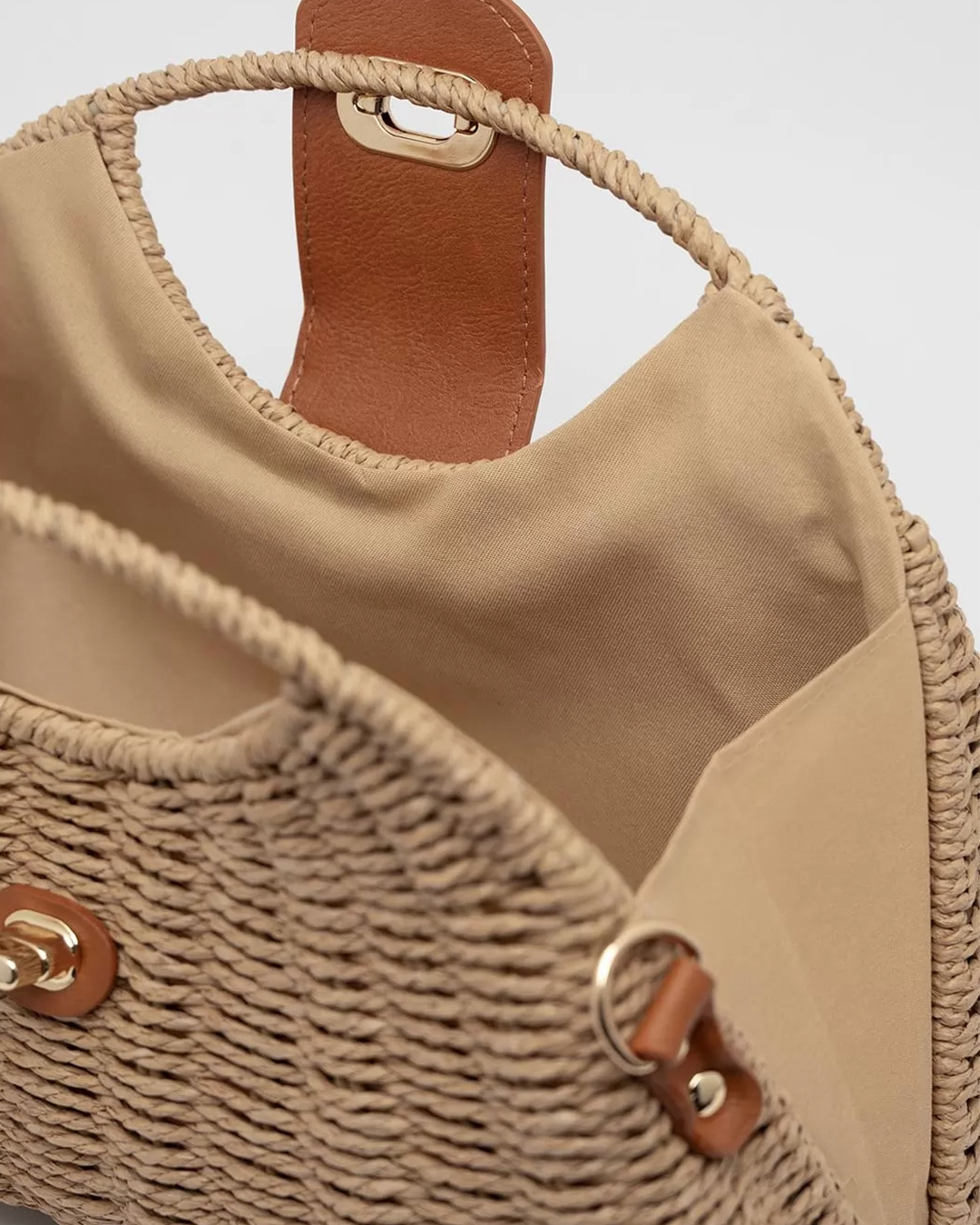 Boho Straw Carryall