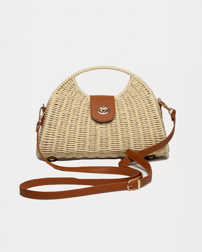 Boho Straw Carryall