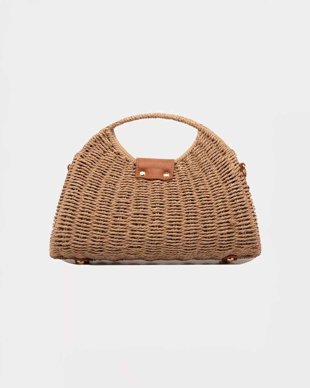 Boho Straw Carryall