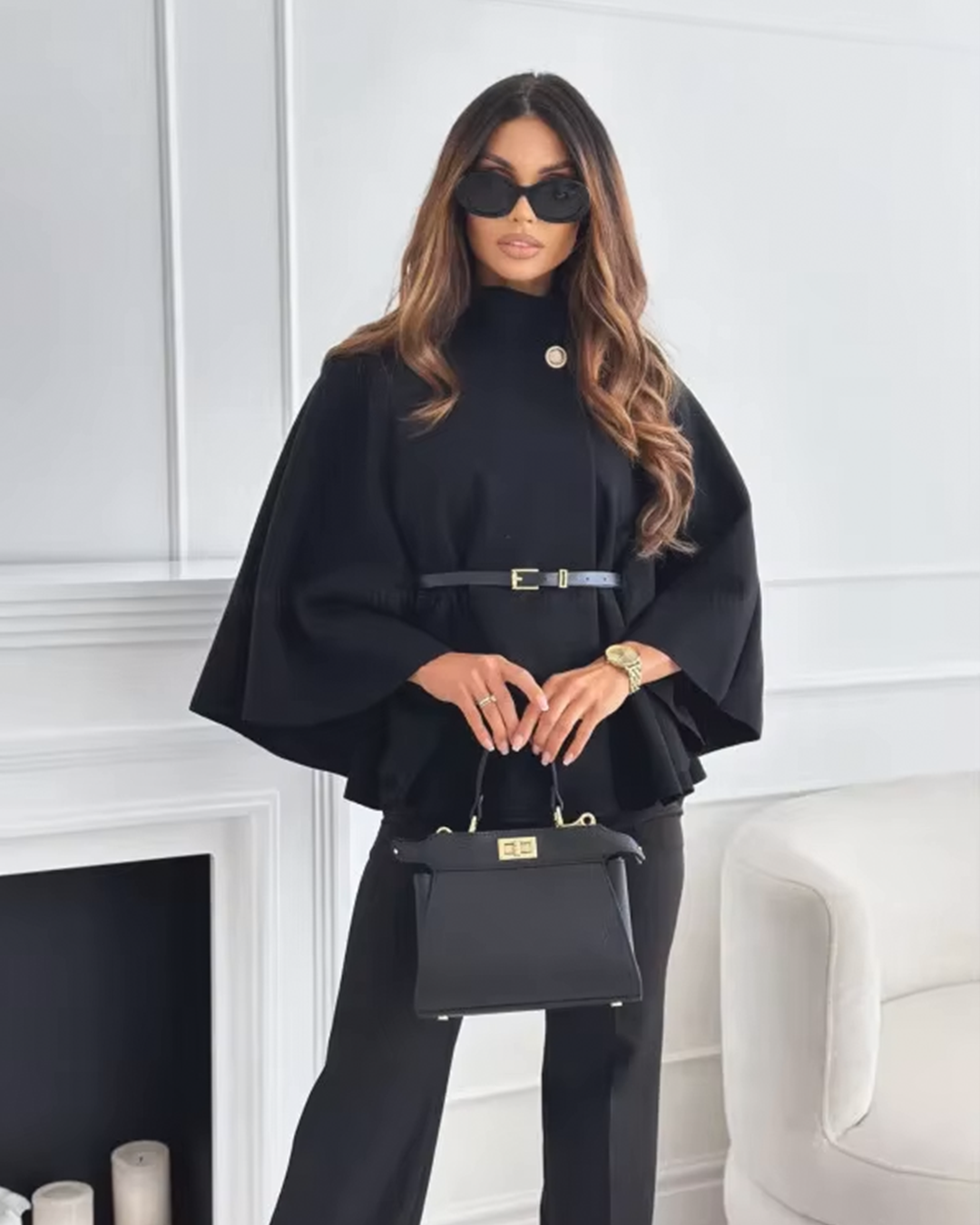 Mia Woolen Cloak